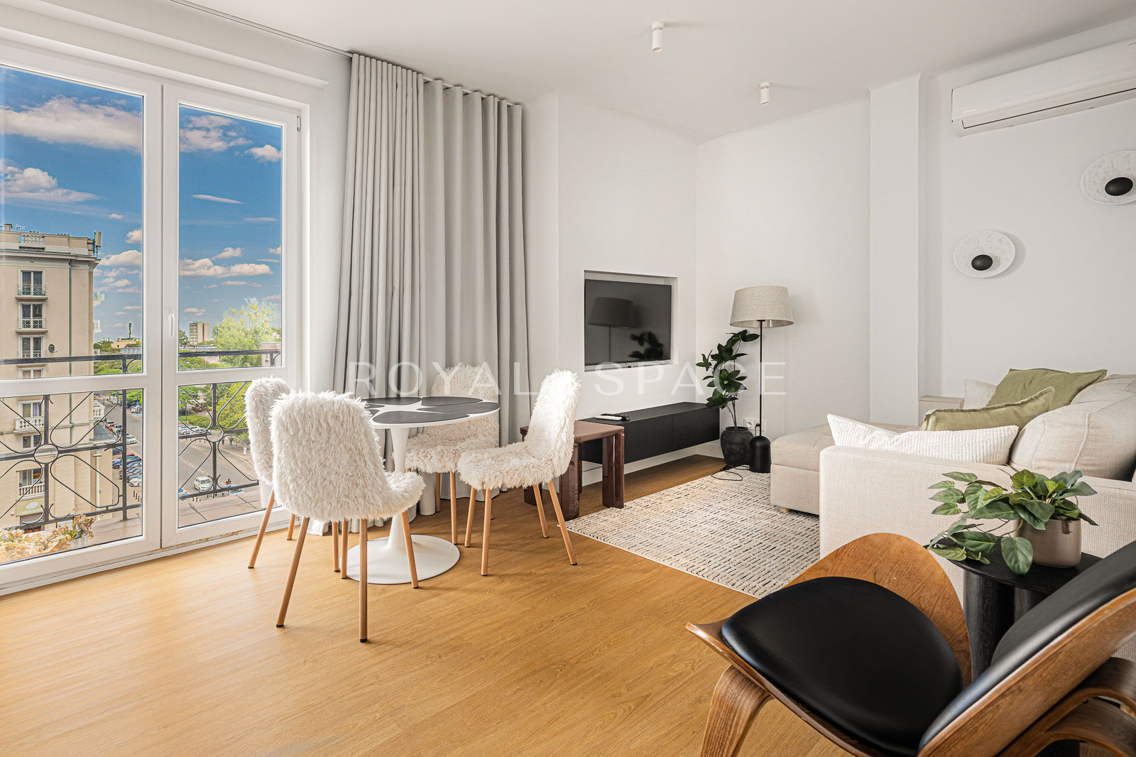 Elegancki apartament na warszawskim Muranowie