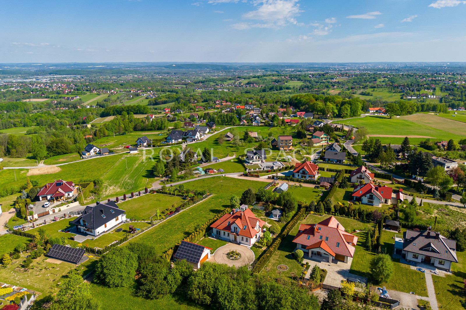 Rezydencja z widokiem na panoramę Krakowa