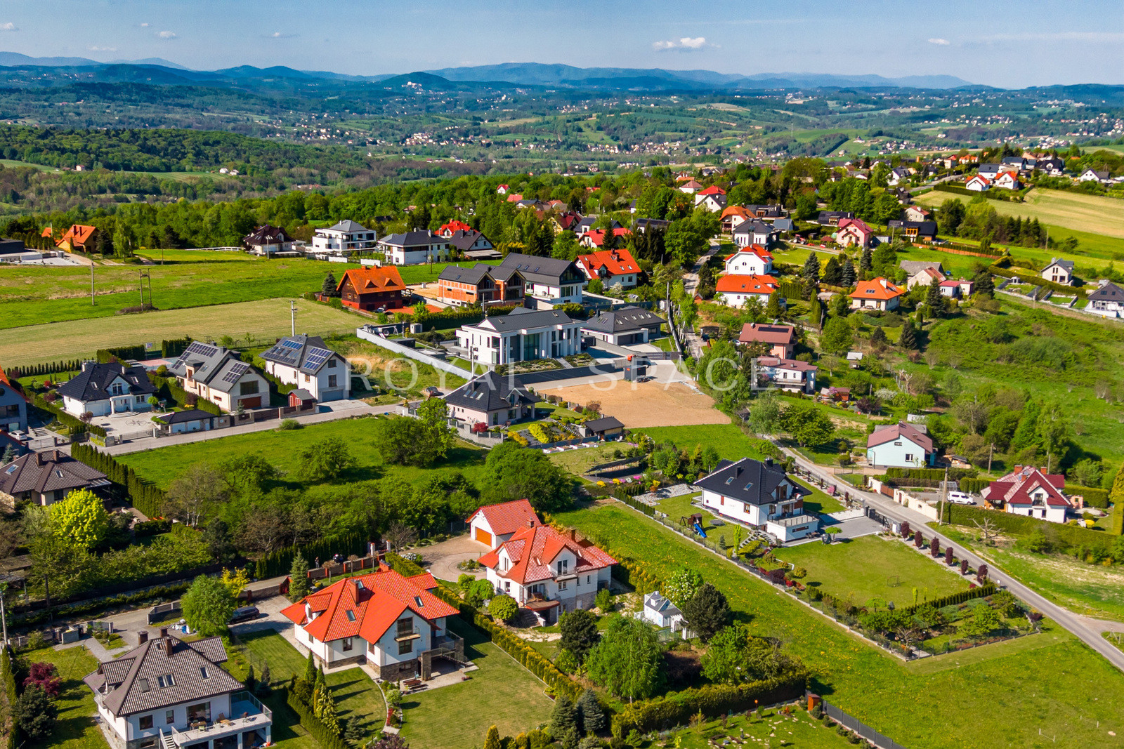 Rezydencja z widokiem na panoramę Krakowa