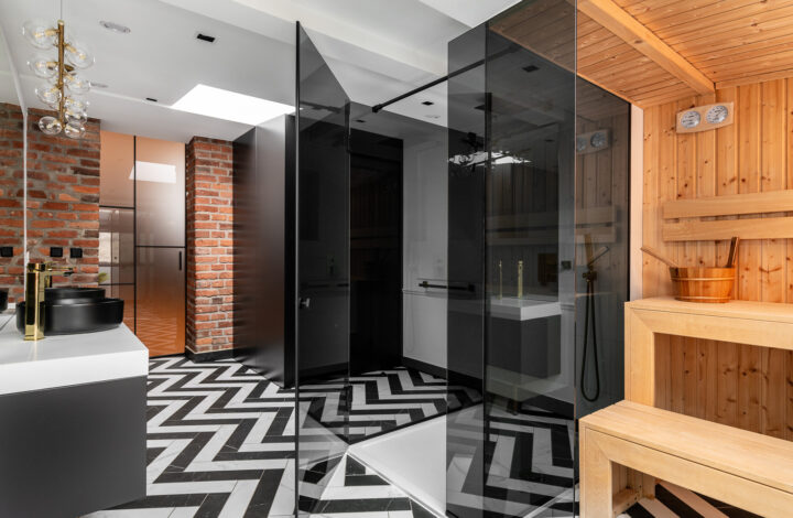 Designerskie mieszkanie, Centrum | Sauna i jacuzzi