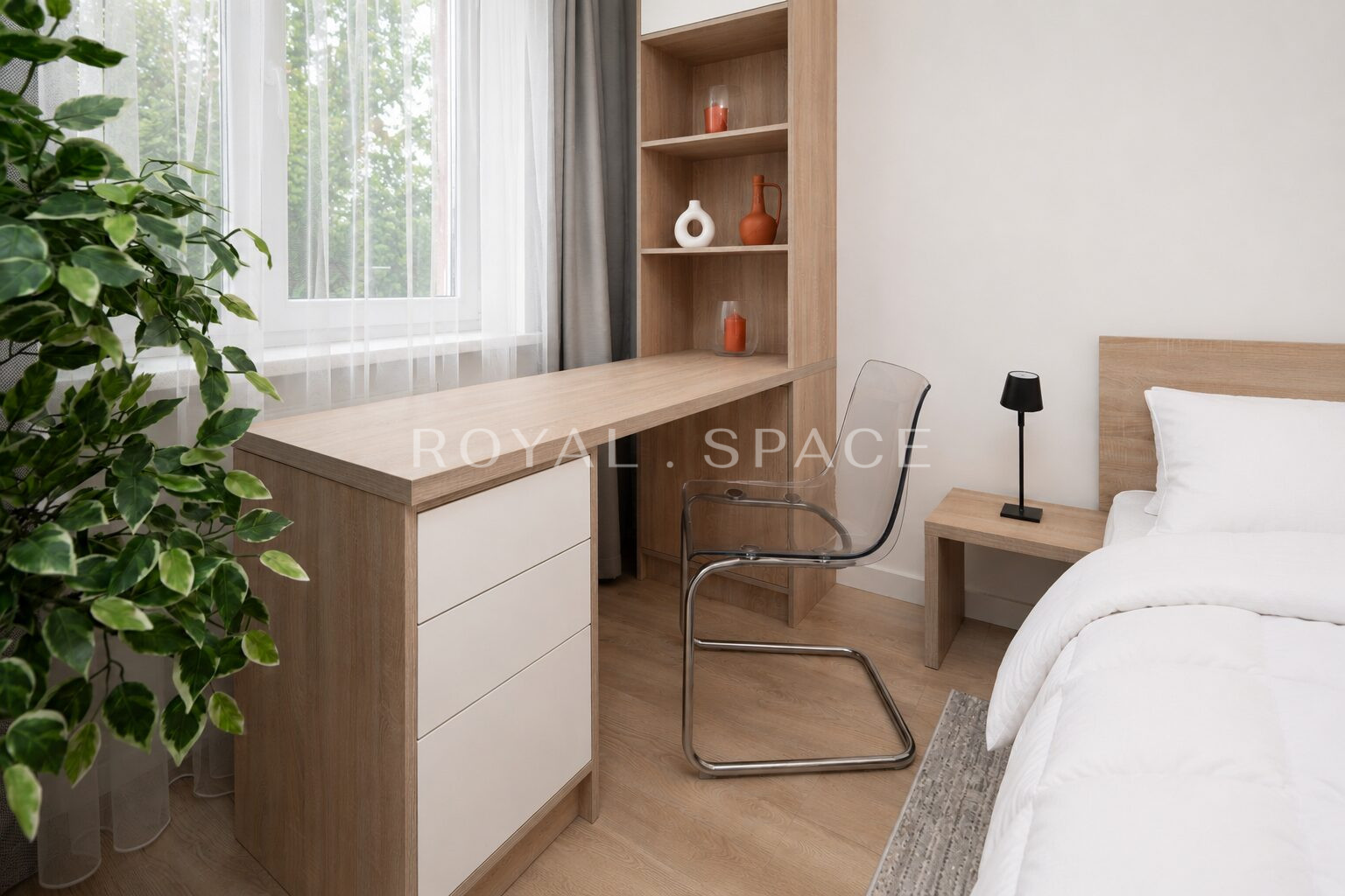 Functional and modern apartment with a balcony!