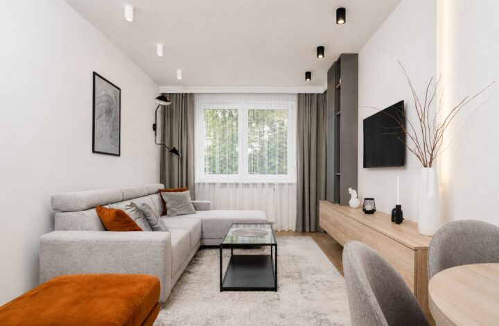 Functional and modern apartment with a balcony!