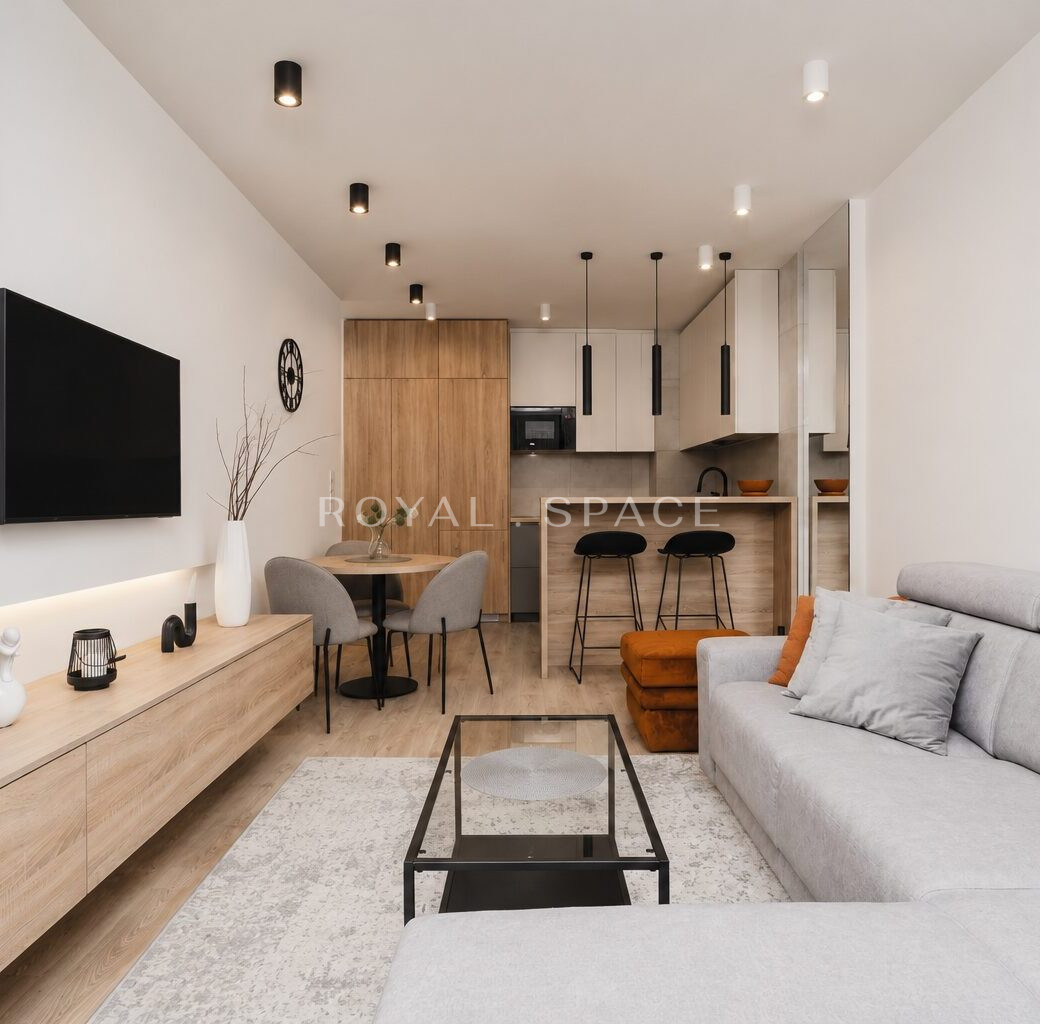 Functional and modern apartment with a balcony!