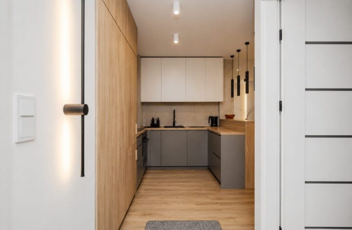 Functional and modern apartment with a balcony!