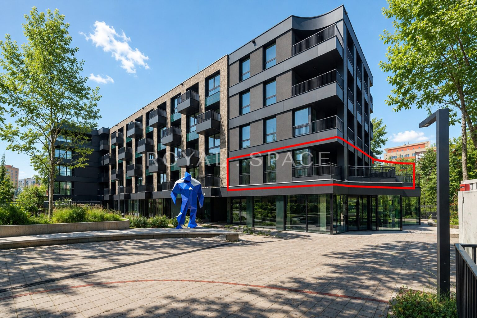 Przestronny apartament z 20 metrowym tarasem!