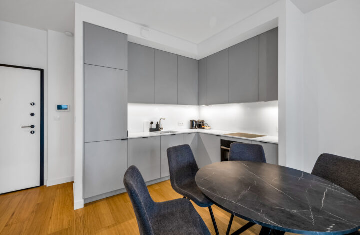 Jasny apartament z szeroką loggią | Grzybowska