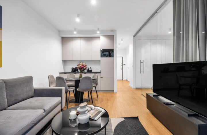 Nowoczesny apartament z loggią w stolicy!
