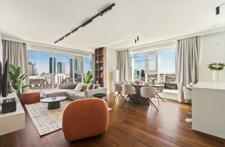 Przestronny apartament w Unique Tower z widokiem!