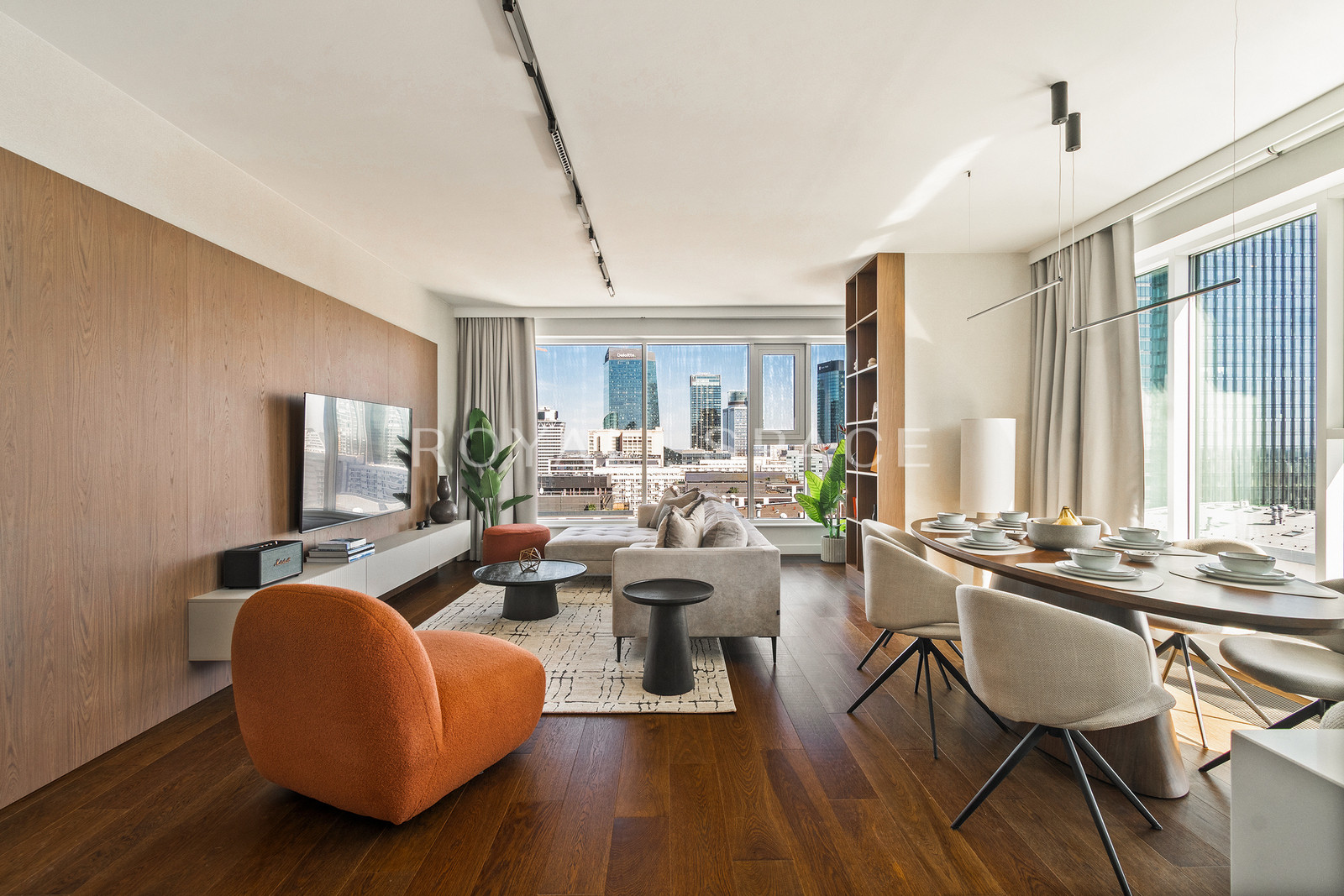 Przestronny apartament w Unique Tower z widokiem!