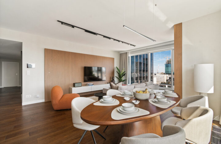 Przestronny apartament w Unique Tower z widokiem!