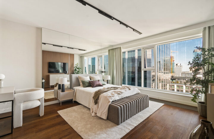 Przestronny apartament w Unique Tower z widokiem!