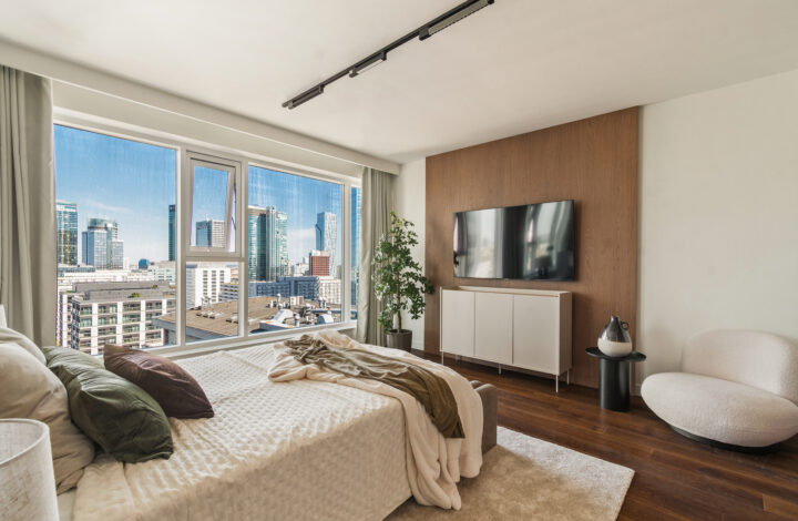 Przestronny apartament w Unique Tower z widokiem!