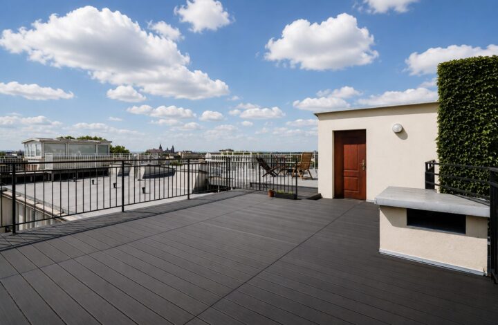 Loft z 30m2 tarasem na dachu w sercu Krakowa