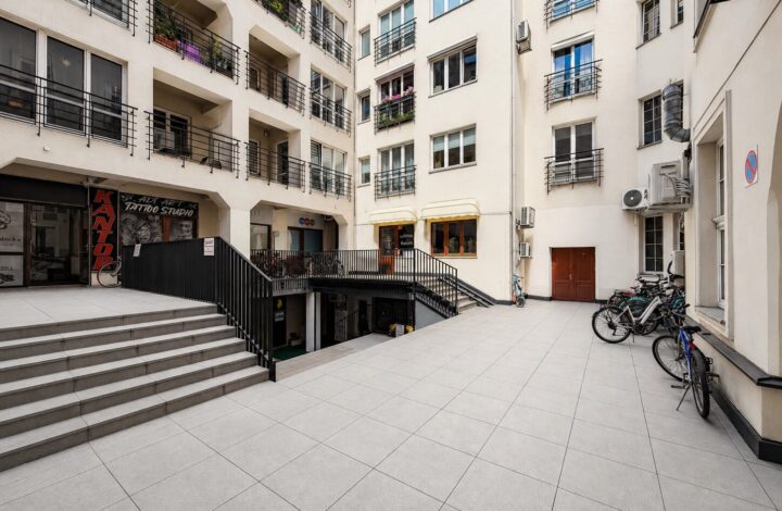 Loft z 30m2 tarasem na dachu w sercu Krakowa