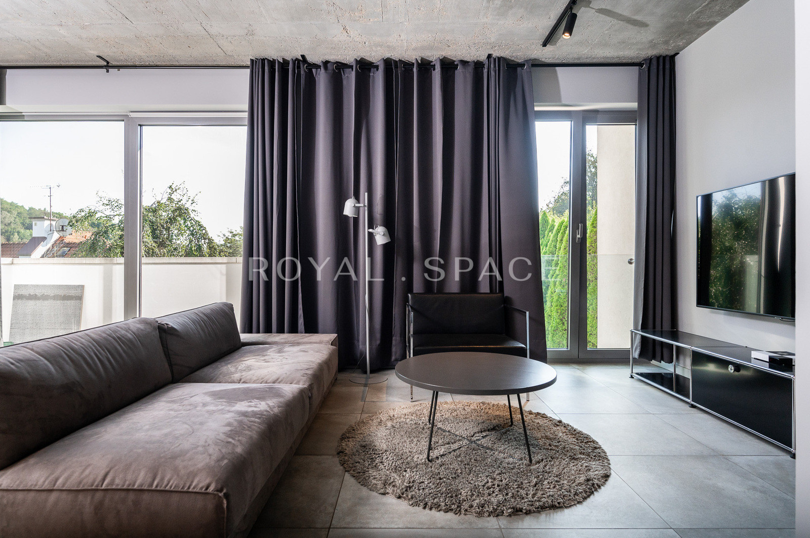 Nowoczesny apartament z widokowym ogrodem na dachu