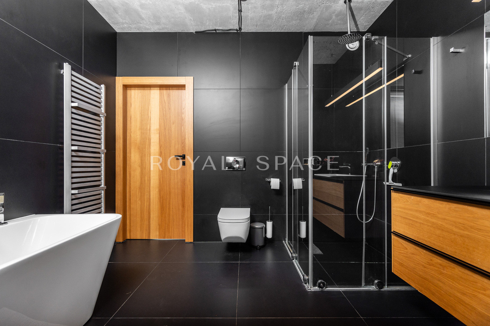Nowoczesny apartament z widokowym ogrodem na dachu