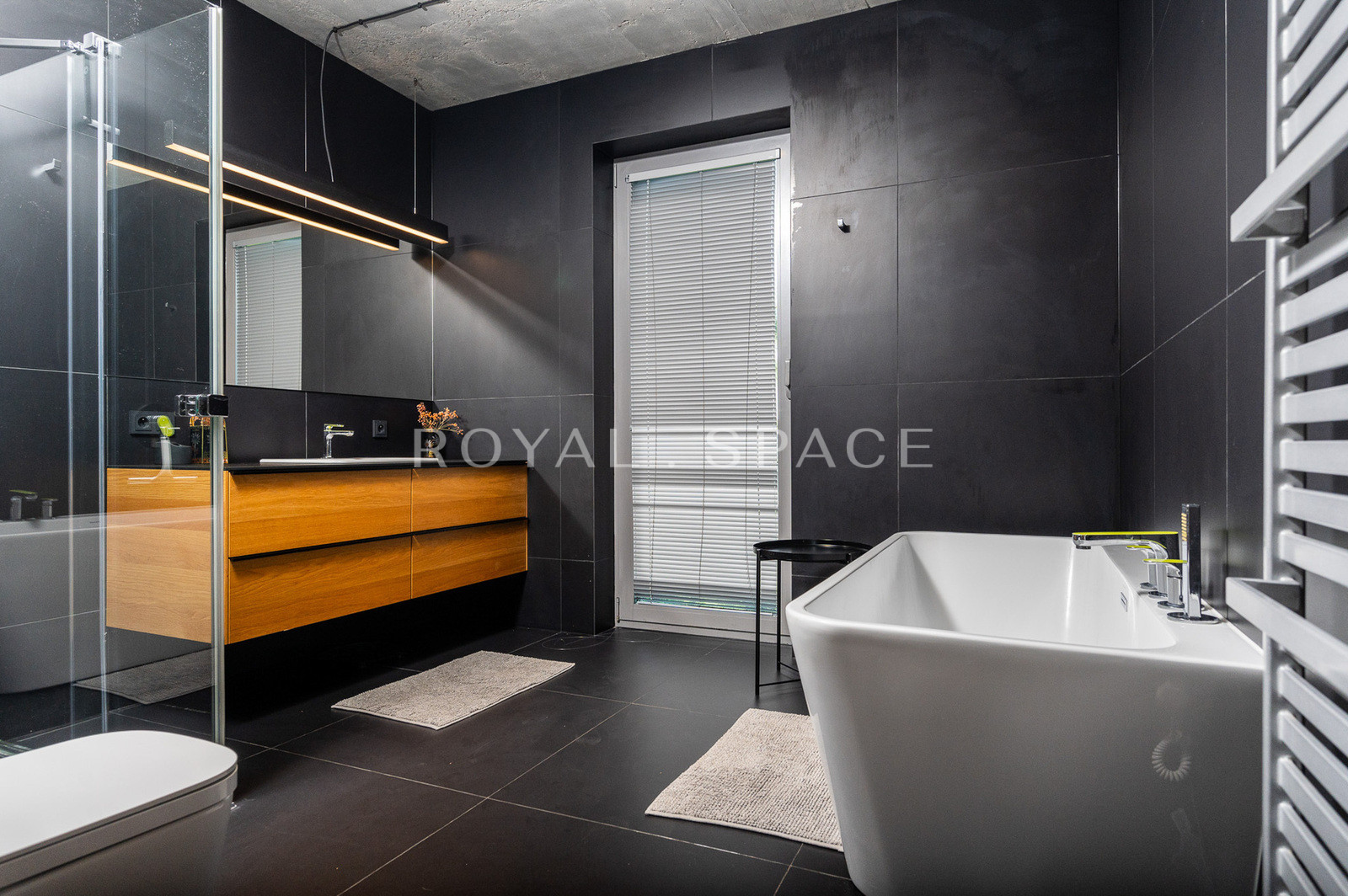 Nowoczesny apartament z widokowym ogrodem na dachu