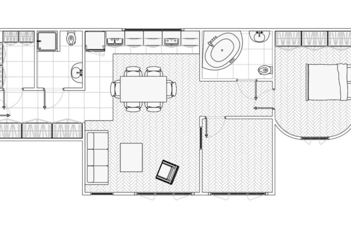 Loft z 30m2 tarasem na dachu w sercu Krakowa