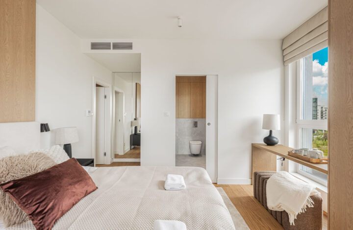 Przestronny apartament z Tarasem | Domaniewska