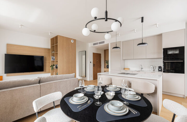 Przestronny apartament z Tarasem | Domaniewska