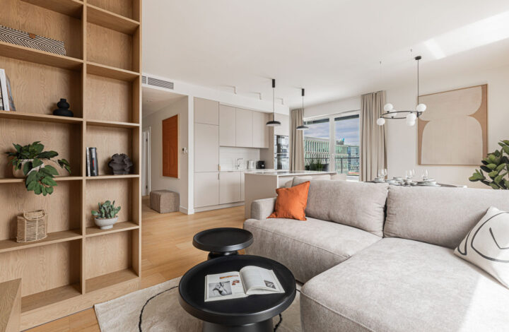 Przestronny apartament z Tarasem | Domaniewska