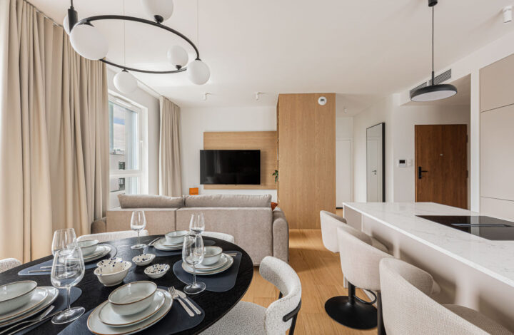 Przestronny apartament z Tarasem | Domaniewska