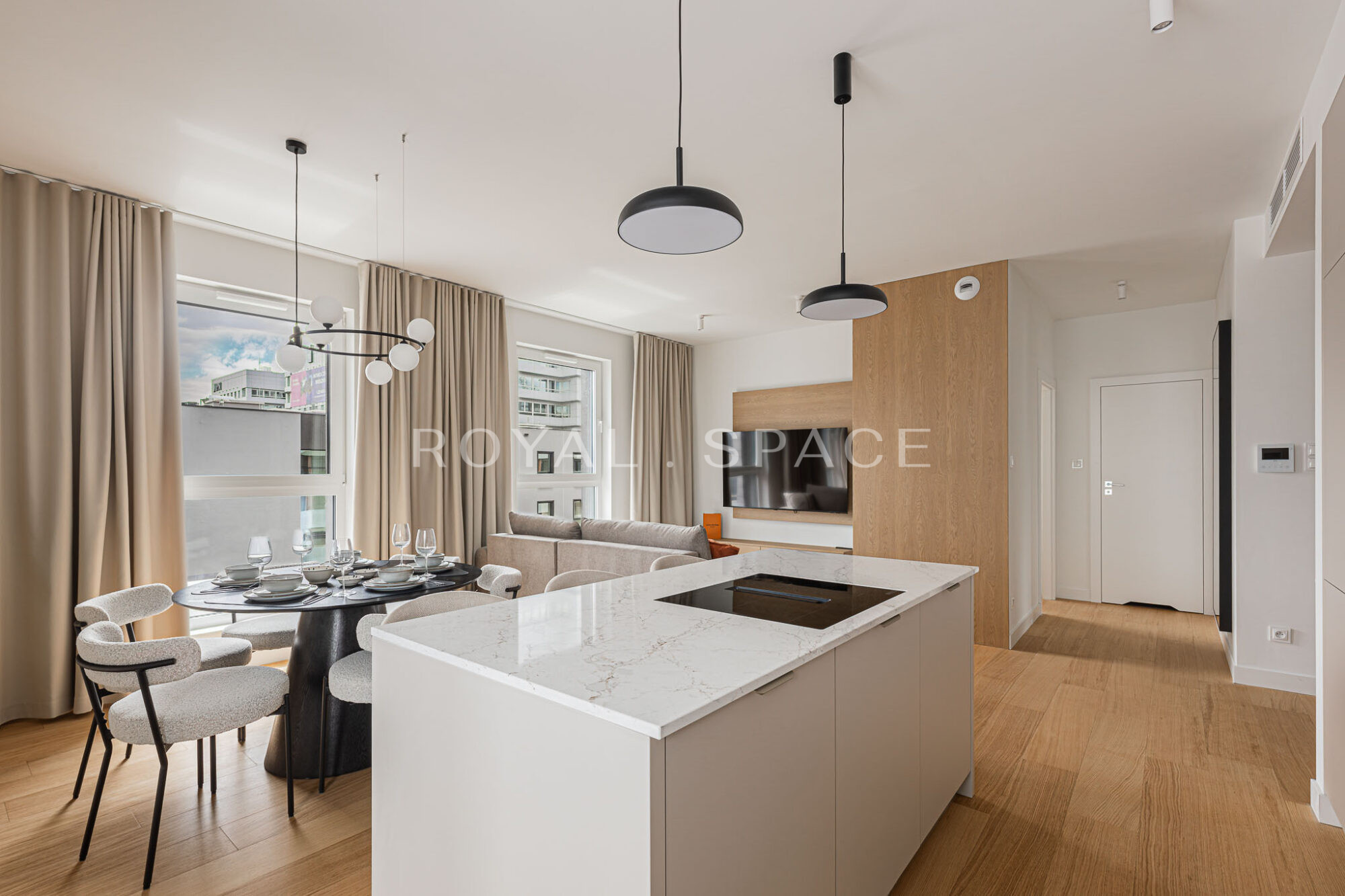Przestronny apartament z Tarasem | Domaniewska