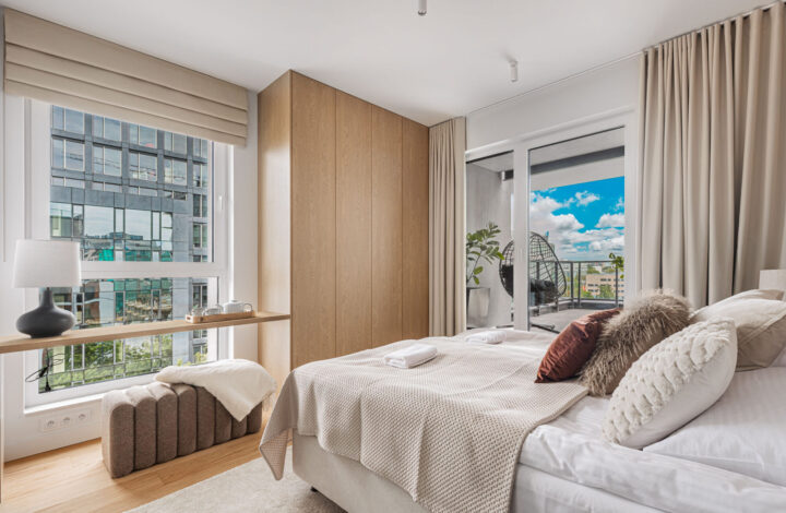Przestronny apartament z Tarasem | Domaniewska