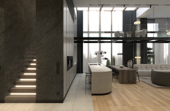 Penthouse przy Błoniach z tarasem na dachu