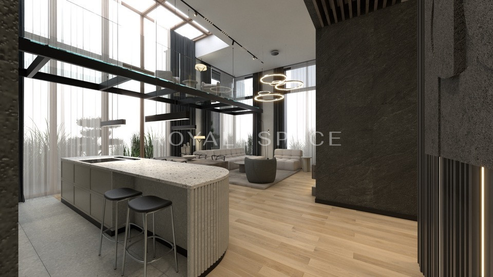 Penthouse przy Błoniach z tarasem na dachu