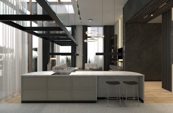 Penthouse przy Błoniach z tarasem na dachu