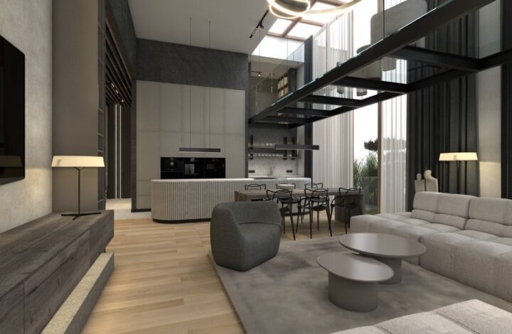 Penthouse przy Błoniach z tarasem na dachu