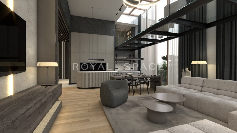 Penthouse przy Błoniach z tarasem na dachu