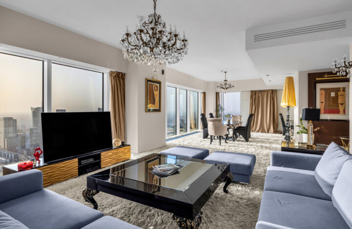 Zjawiskowy apartament na wysokim piętrze! Złota 44