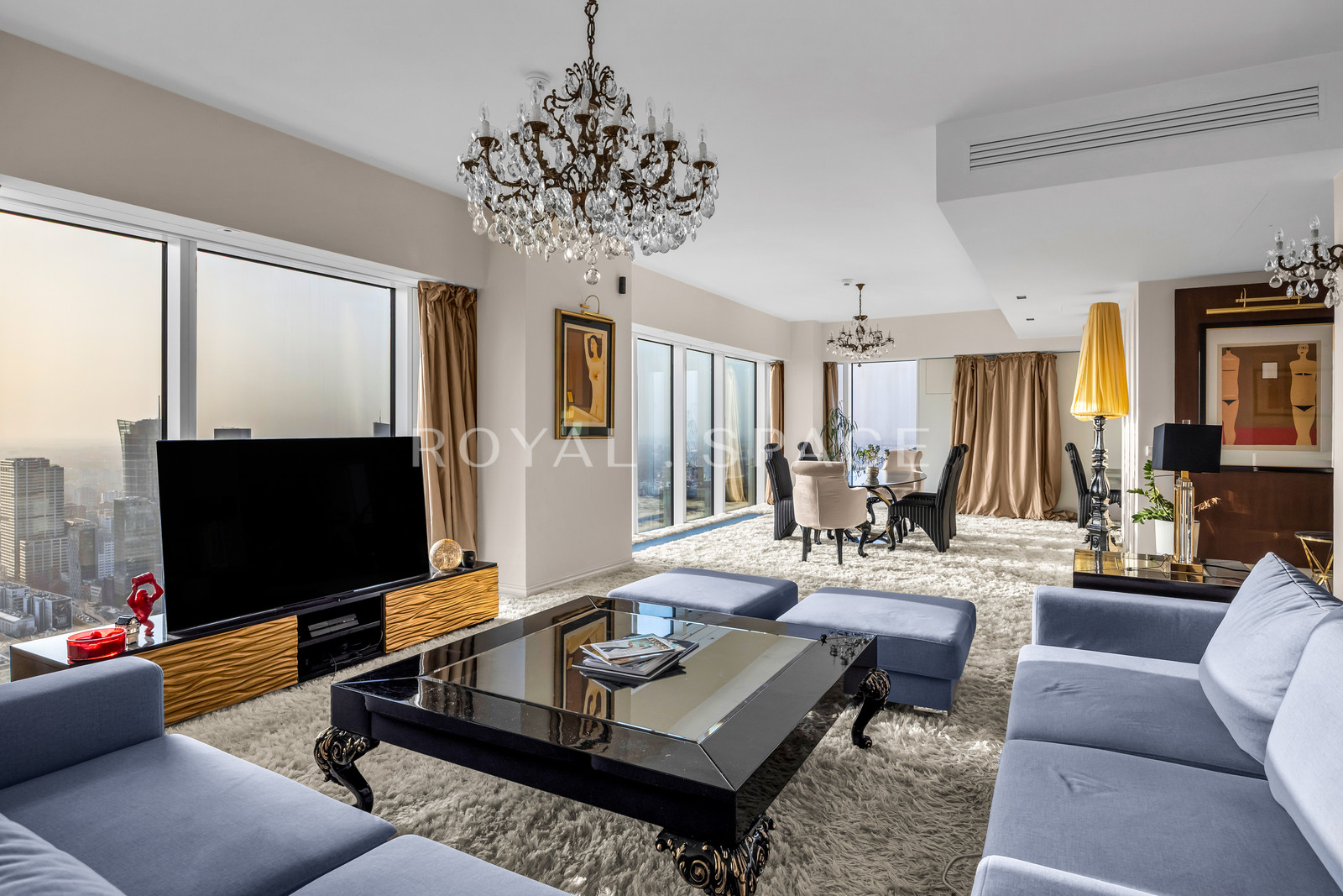 Zjawiskowy apartament na wysokim piętrze! Złota 44