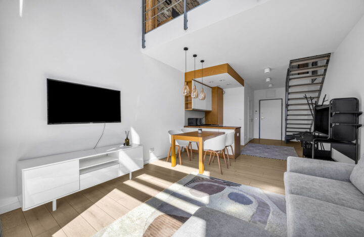 Wyjątkowy loft z antresolą | Qbik |  Mokotów