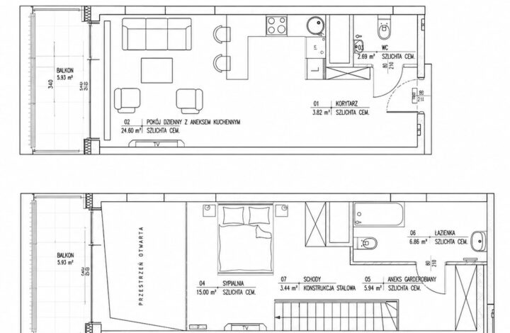 Wyjątkowy loft z antresolą | Qbik |  Mokotów