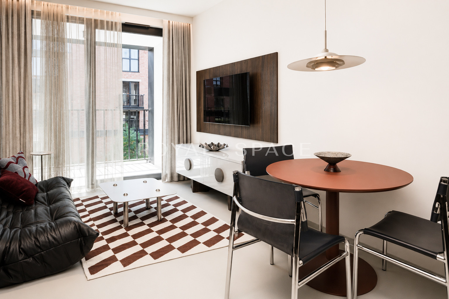 NOHO Młyny Mogilska | Apartament z loftowym stylu
