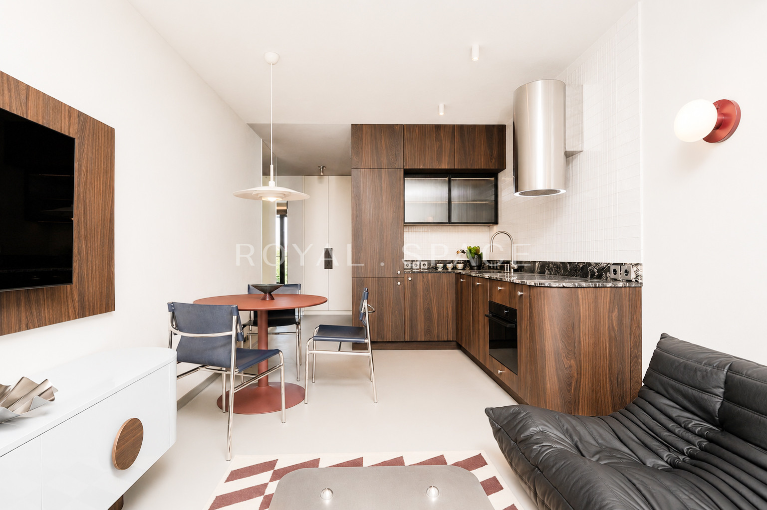 NOHO Młyny Mogilska | Apartament z loftowym stylu