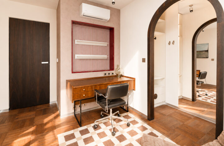 NOHO Młyny Mogilska | Apartament z loftowym stylu