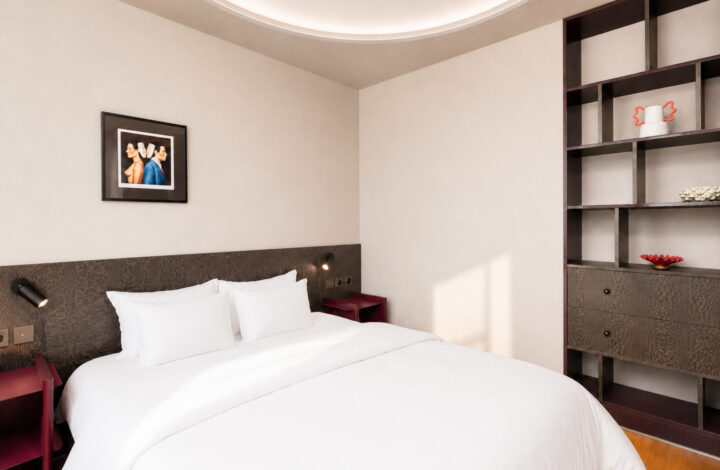 NOHO Młyny Mogilska | Apartament z loftowym stylu