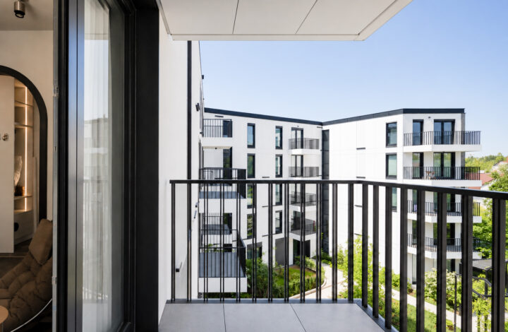 NOHO Młyny Mogilska | Apartament z loftowym stylu