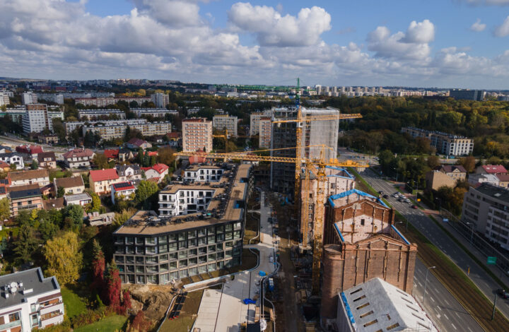 One-bedroom apartment in the Młyny Mogilska!