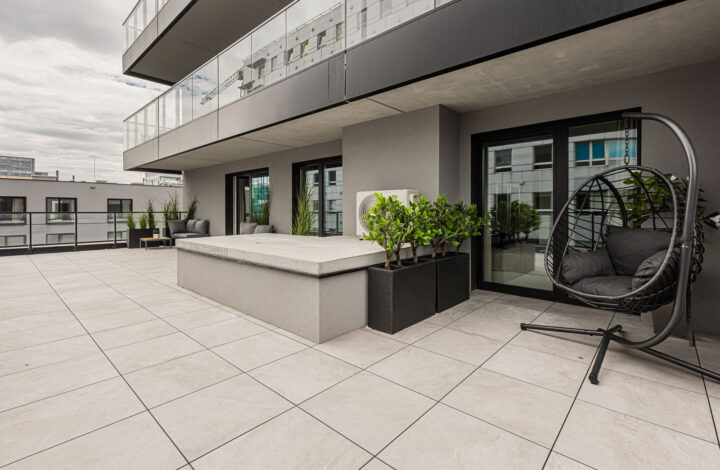 Przestronny apartament z Tarasem | Domaniewska