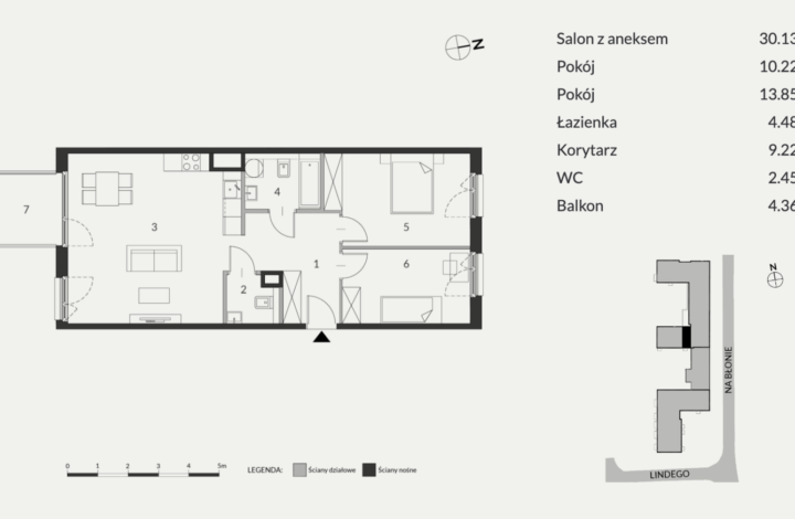 Przestronny apartament w sercu Bronowic