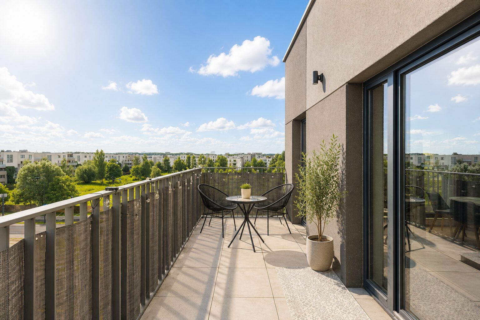 Sunny Apartment with Terrace | Wilanów