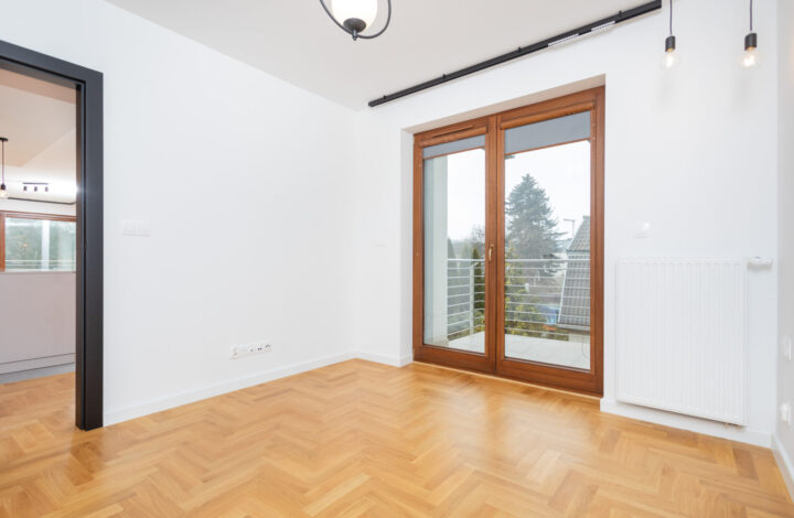 Przestronny apartament z tarasem na dachu