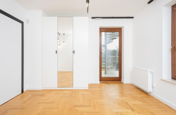 Przestronny apartament z tarasem na dachu