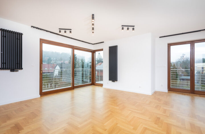 Przestronny apartament z tarasem na dachu