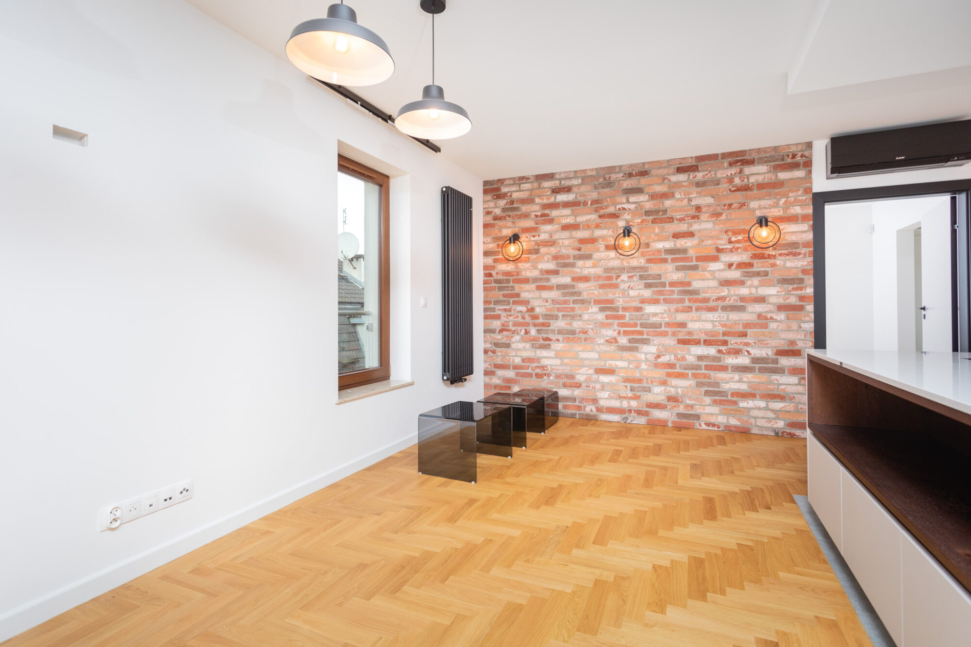 Przestronny apartament z tarasem na dachu